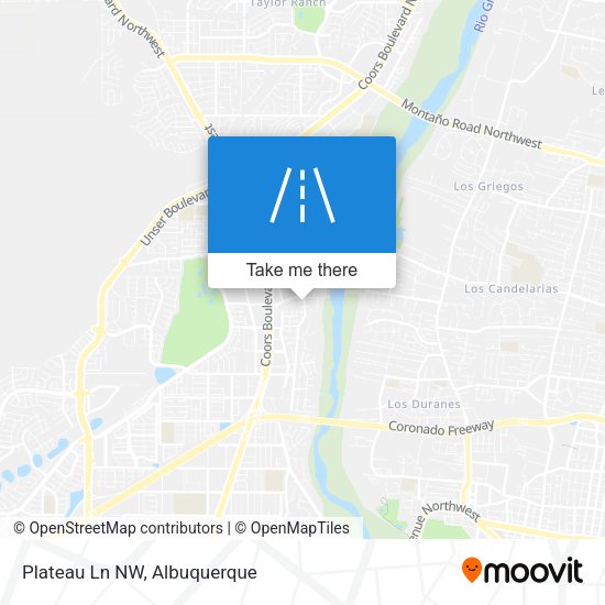 Mapa de Plateau Ln NW
