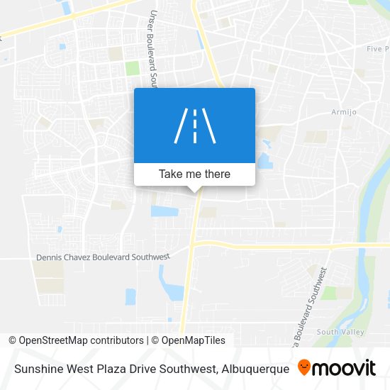 Sunshine West Plaza Drive Southwest map
