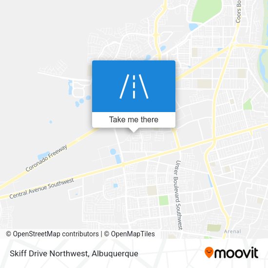 Mapa de Skiff Drive Northwest