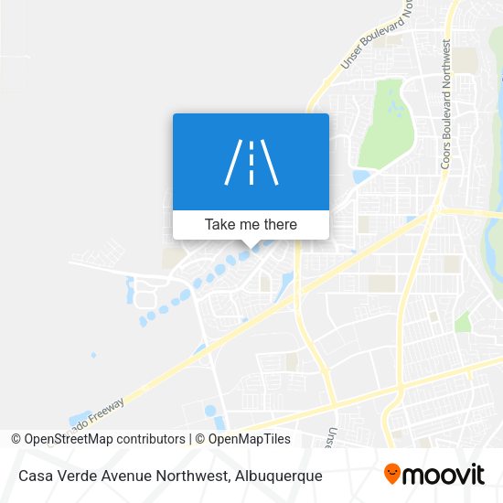 Mapa de Casa Verde Avenue Northwest