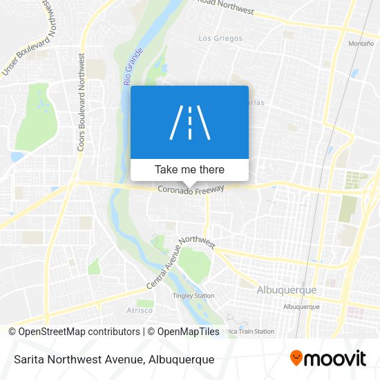 Mapa de Sarita Northwest Avenue