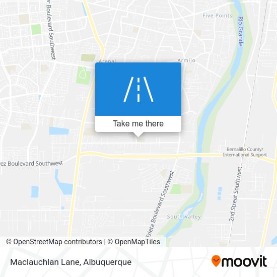 Mapa de Maclauchlan Lane