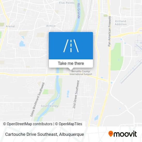 Cartouche Drive Southeast map