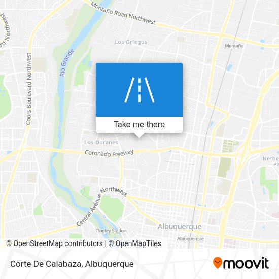 Corte De Calabaza map