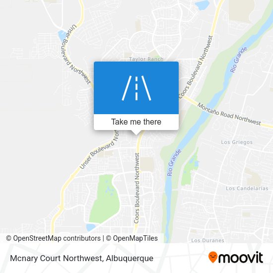 Mapa de Mcnary Court Northwest