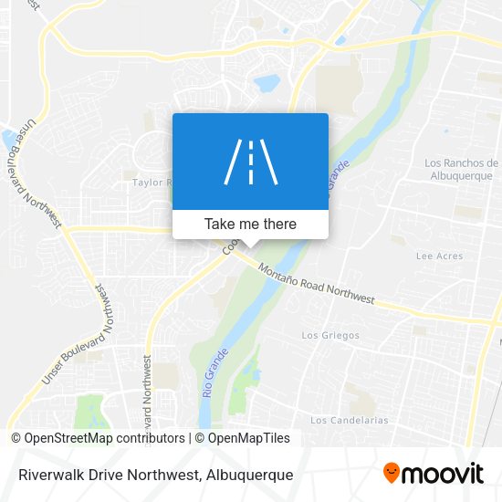 Mapa de Riverwalk Drive Northwest