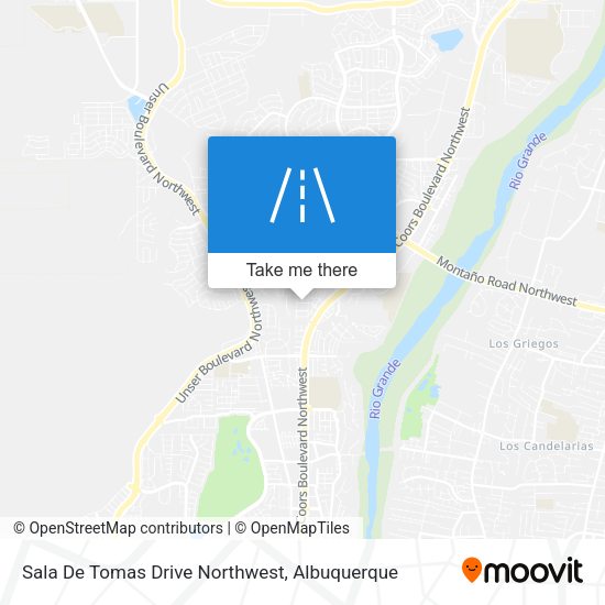 Sala De Tomas Drive Northwest map