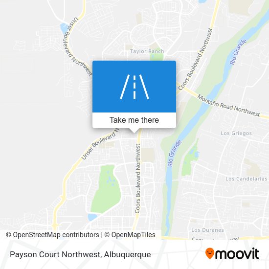 Mapa de Payson Court Northwest