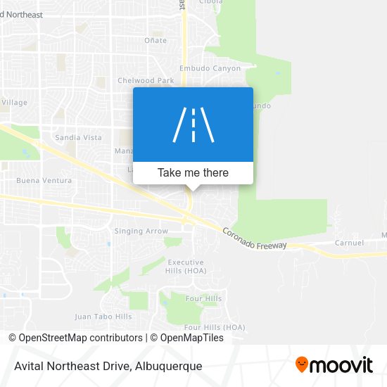 Avital Northeast Drive map