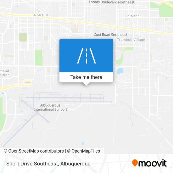 Short Drive Southeast map