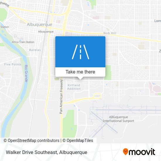 Walker Drive Southeast map