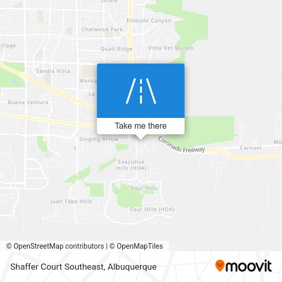 Shaffer Court Southeast map