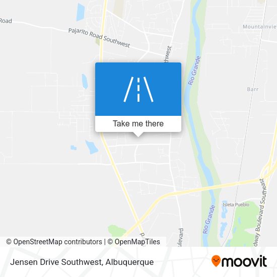 Mapa de Jensen Drive Southwest