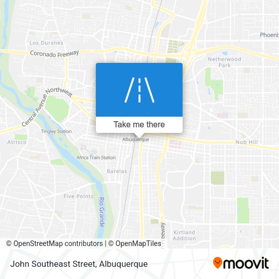 Mapa de John Southeast Street