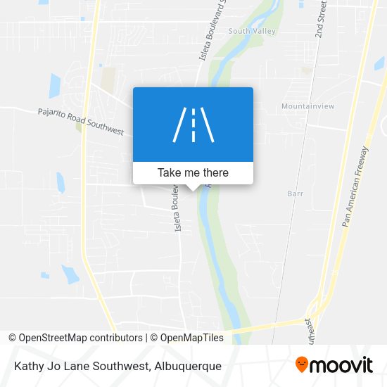 Mapa de Kathy Jo Lane Southwest