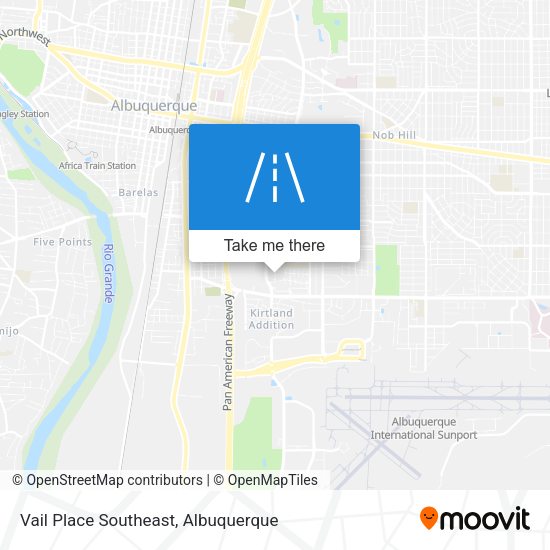 Vail Place Southeast map