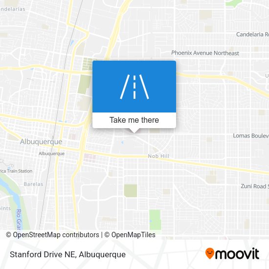 Stanford Drive NE map