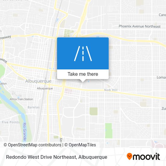 Mapa de Redondo West Drive Northeast