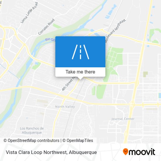 Mapa de Vista Clara Loop Northwest