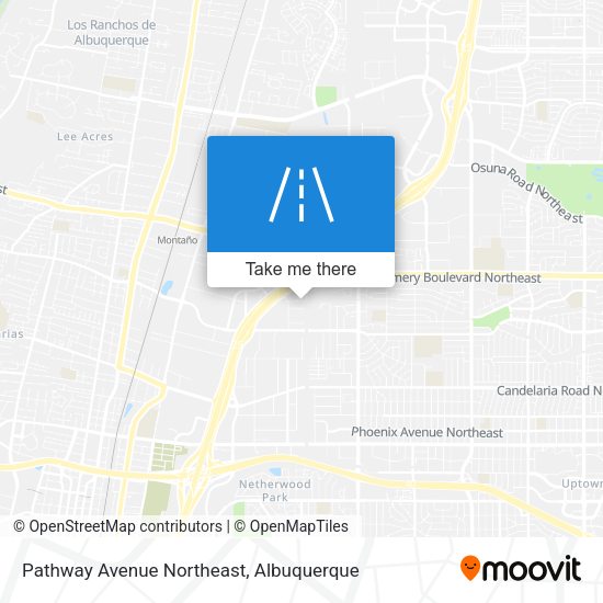 Pathway Avenue Northeast map