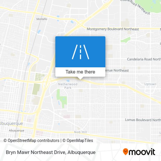 Mapa de Bryn Mawr Northeast Drive