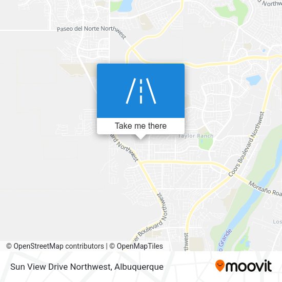 Mapa de Sun View Drive Northwest