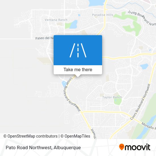 Mapa de Pato Road Northwest