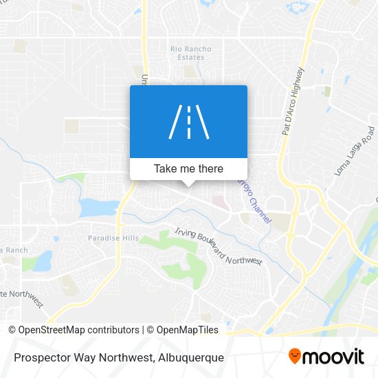 Mapa de Prospector Way Northwest