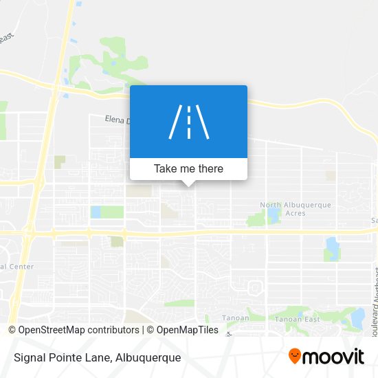 Signal Pointe Lane map