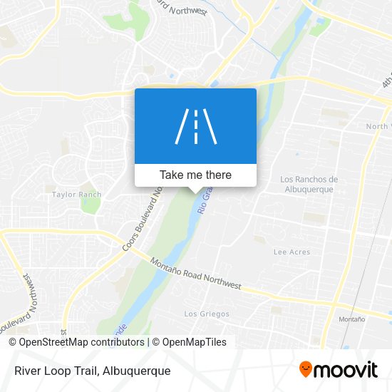 River Loop Trail map