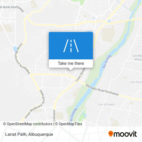 Mapa de Lariat Path