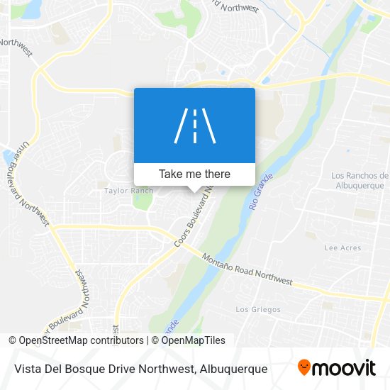 Mapa de Vista Del Bosque Drive Northwest
