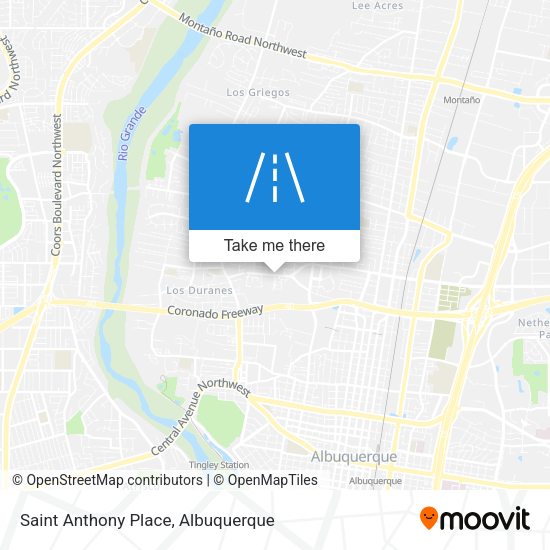 Mapa de Saint Anthony Place