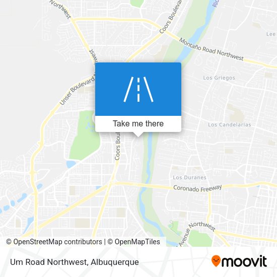 Um Road Northwest map