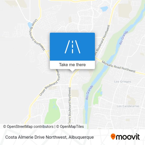 Mapa de Costa Almerie Drive Northwest