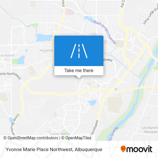 Mapa de Yvonne Marie Place Northwest