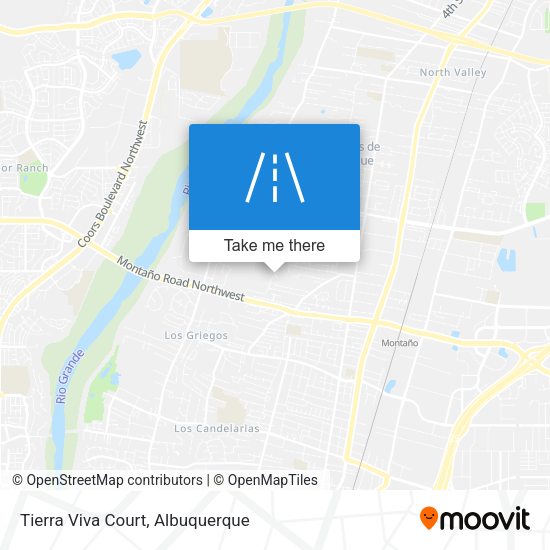 Tierra Viva Court map
