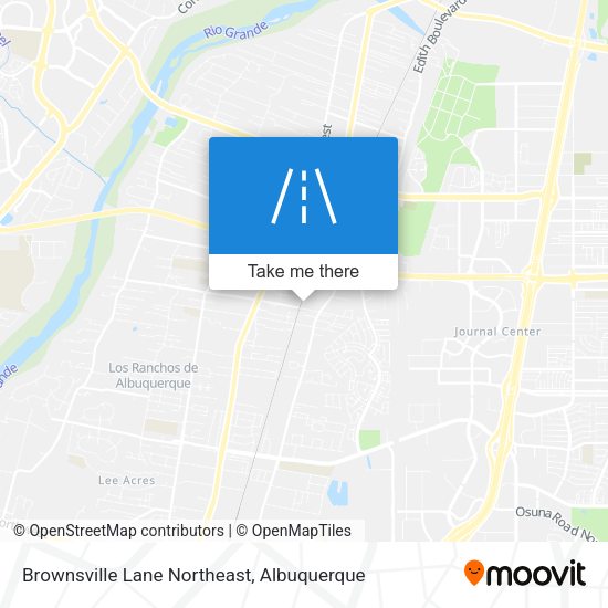 Mapa de Brownsville Lane Northeast