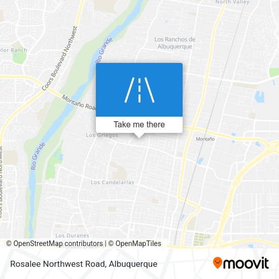 Mapa de Rosalee Northwest Road