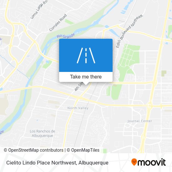 Cielito Lindo Place Northwest map