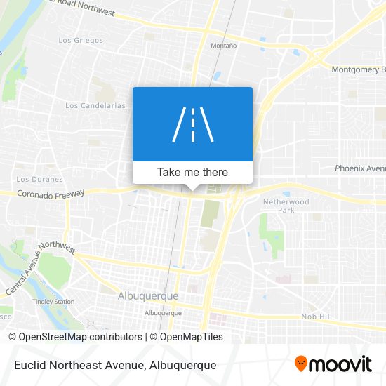 Euclid Northeast Avenue map