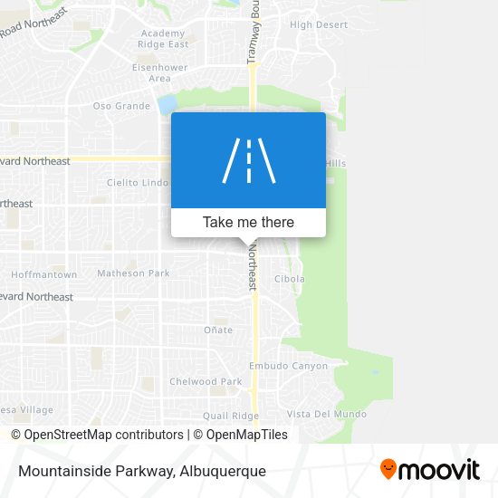Mountainside Parkway map