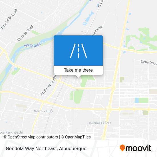Mapa de Gondola Way Northeast