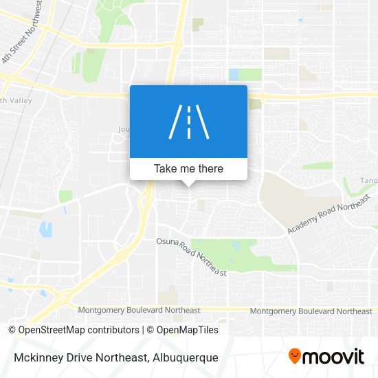 Mapa de Mckinney Drive Northeast