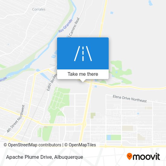 Mapa de Apache Plume Drive