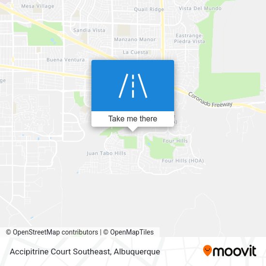 Mapa de Accipitrine Court Southeast