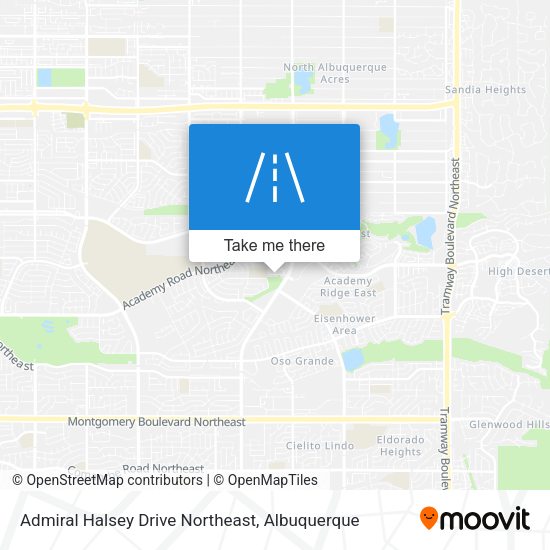 Admiral Halsey Drive Northeast map