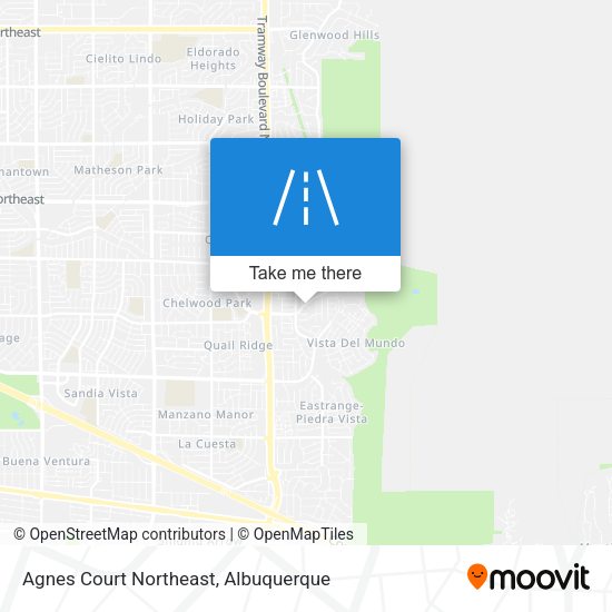 Agnes Court Northeast map
