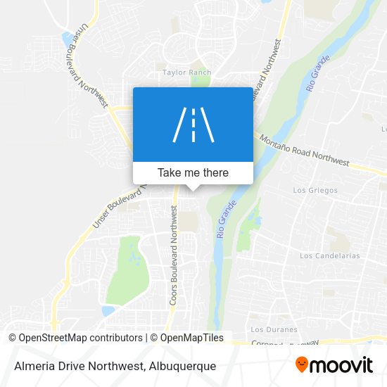 Mapa de Almeria Drive Northwest