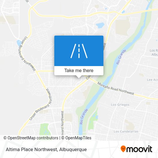 Altima Place Northwest map